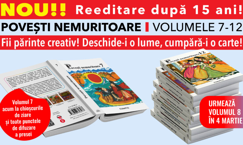„Povești nemuritoare” – Volumele 7–12, reeditate după 15 ani