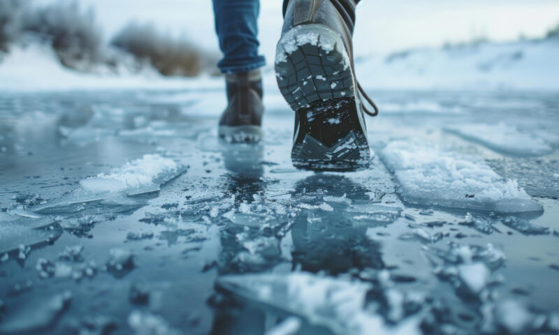 Riscuri provocate de ninsori și polei. IGSU, recomandări pentru pietoni și șoferi