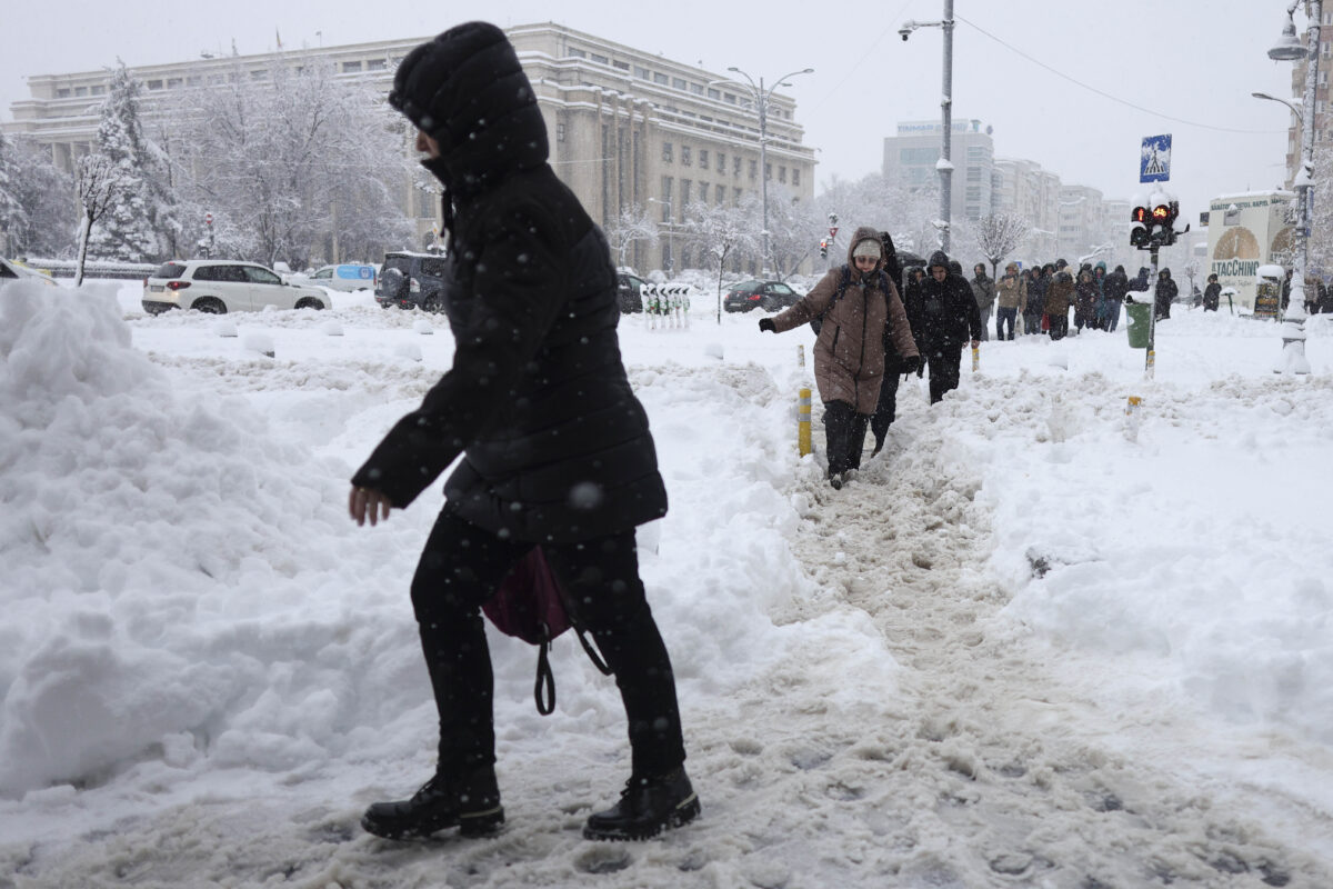 Iarnă, zăpadă, ninsoare, ANM