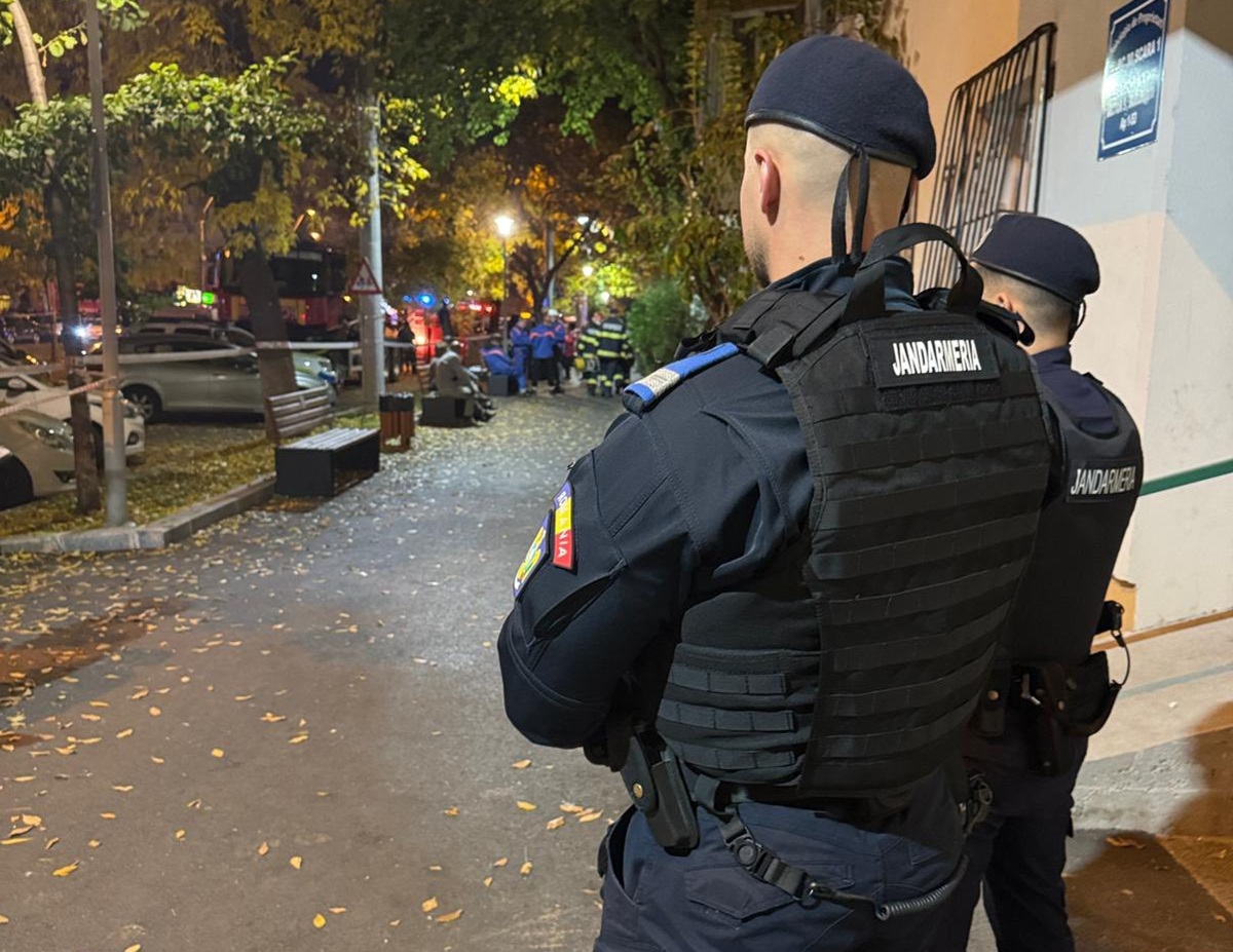 Jandarm mort pe stradă în Capitală. Bărbatul de 40 de ani era în timpul serviciului