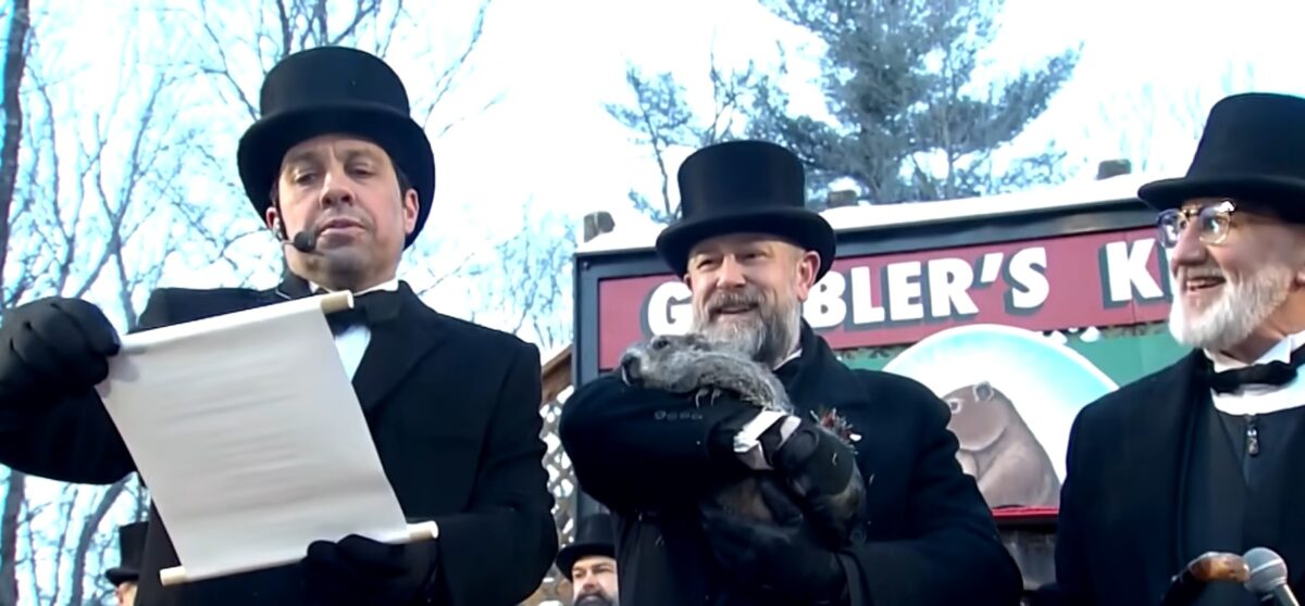 Marmota Phil și-a văzut umbra. Câte săptămâni de iarnă a prezis