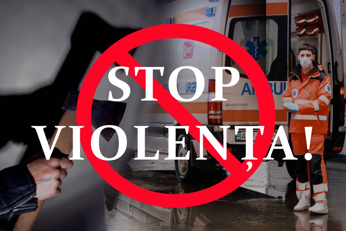 Medicii de pe ambulanță, bătuți și amenințați cu toporul. Două atacuri într-o singură noapte