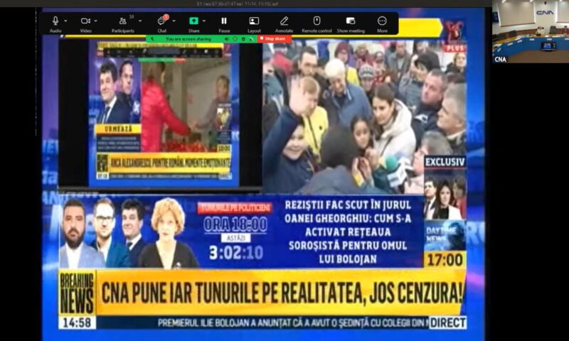 Realitatea PLUS, suspendată trei ore. Discursul lui George Simion i-a adus cea mai aspră sancțiune