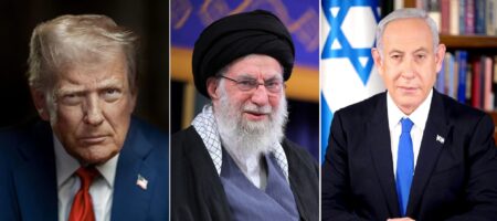 Trump, Khamenei, Netanyahu