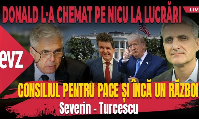 Consiliul pentru pace și încă un război. Hai LIVE cu Turcescu