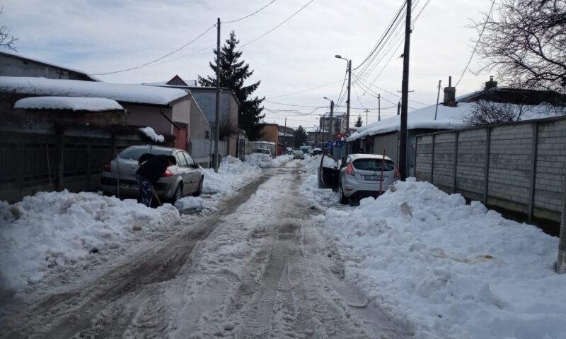 Romprest, penalizată cu 1,6 milioane de lei pe zi de Primăria Sectorului 1. Compania nu ar fi respectat programul de deszăpezire