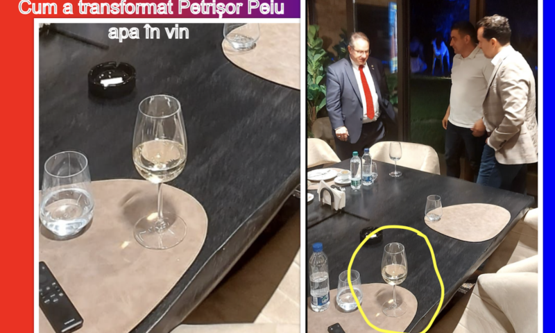 Miracolul AUR. Cum a transformat Petrișor Peiu vinul în apă în apărarea lui George Simion