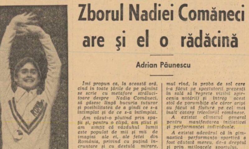 Adevăratul motiv pentru care Nadia Comăneci a fugit