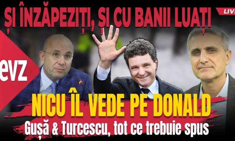 Nicu îl vede pe Donald. Hai LIVE cu Turcescu