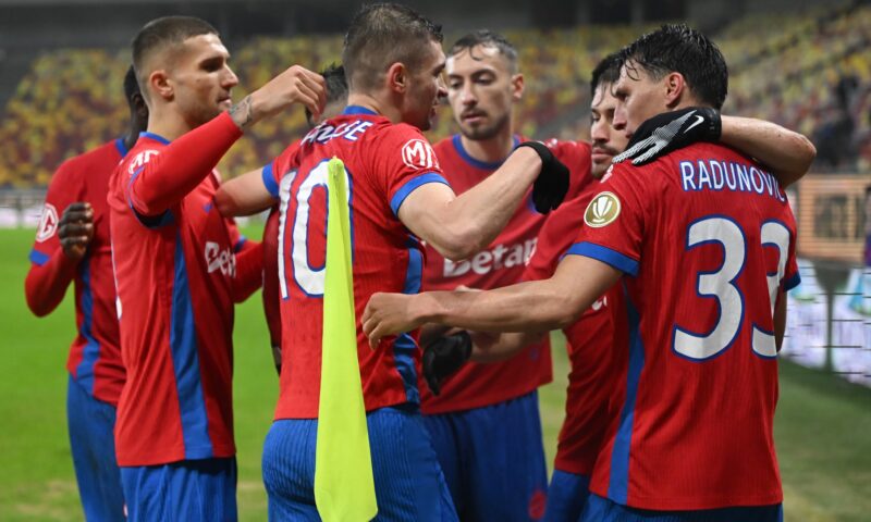 Superliga. FCSB a învins-o în deplasare pe Oţelul Galaţi cu 4-1
