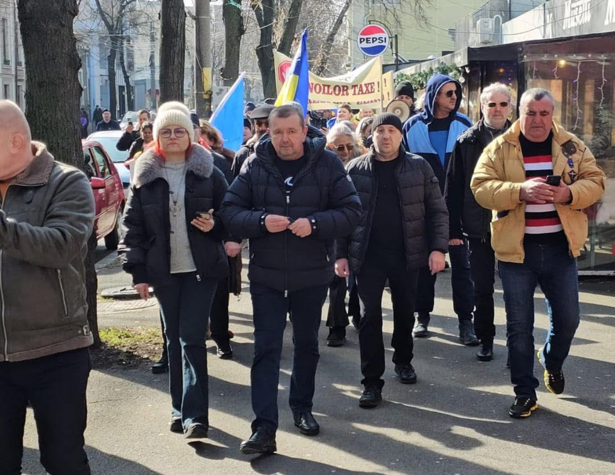 protest AUr Braila