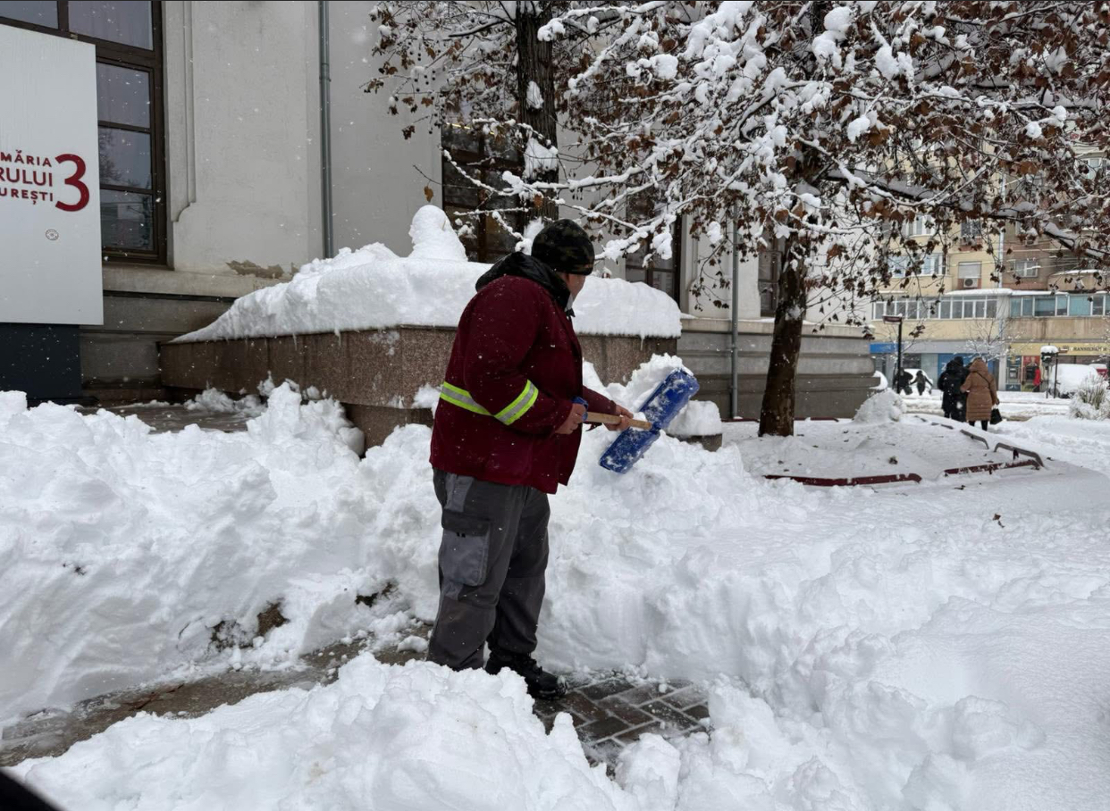 zăpadă Bucuresti