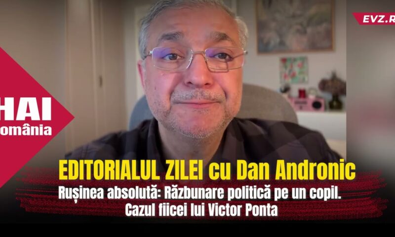 Rușinea absolută: Răzbunare politică pe un copil. Cazul fiicei lui Victor Ponta