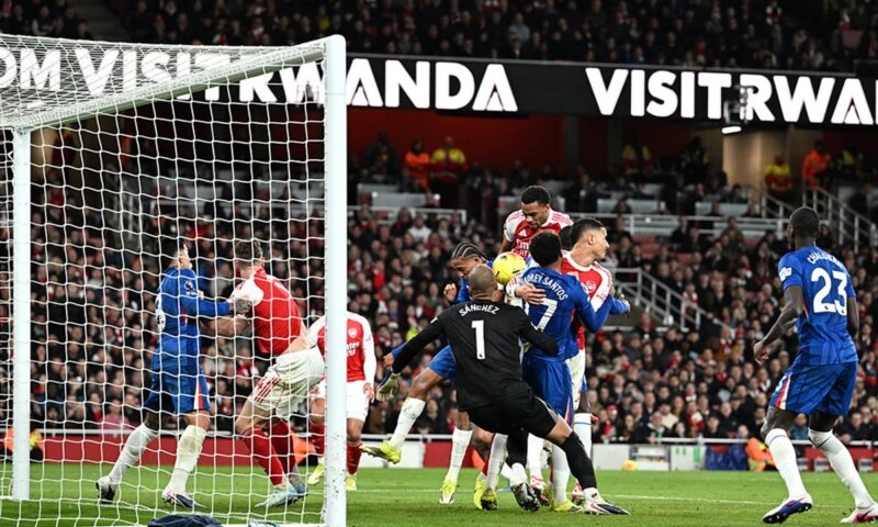 Arsenal câștigă derby-ul cu Chelsea din Premier League. Toate golurile, marcate din corner