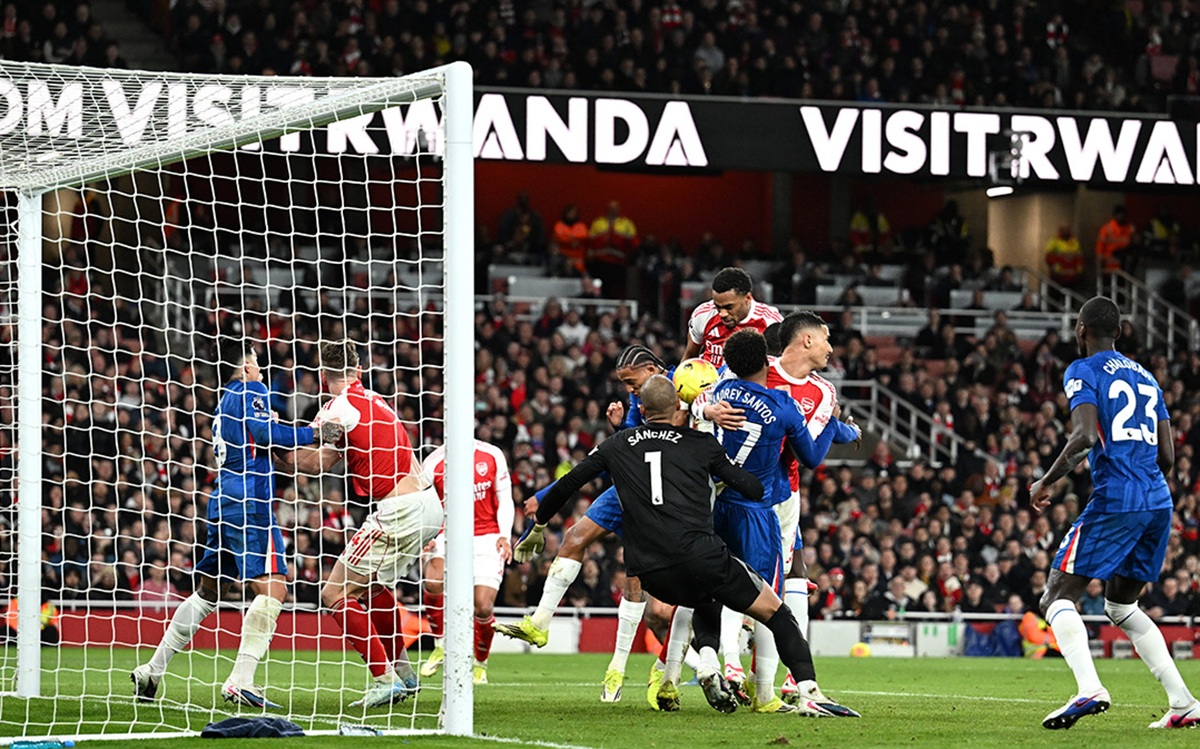 Arsenal câștigă derby-ul cu Chelsea din Premier League. Toate golurile, marcate din corner