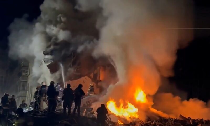 Cel puțin o persoană a murit, iar alte zece au fost rănite după atac rus asupra Ucrainei 