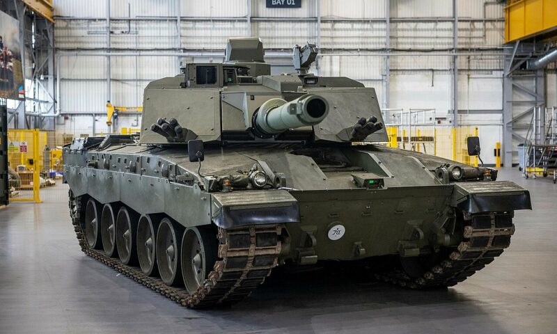 Challenger 3, considerat cel mai performant tanc din lume, suspus testatelor