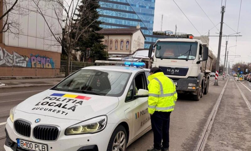 Controale pentru vehiculele de mare tonaj în București. Ciprian Ciucu anunță sancțiuni pentru transportatori