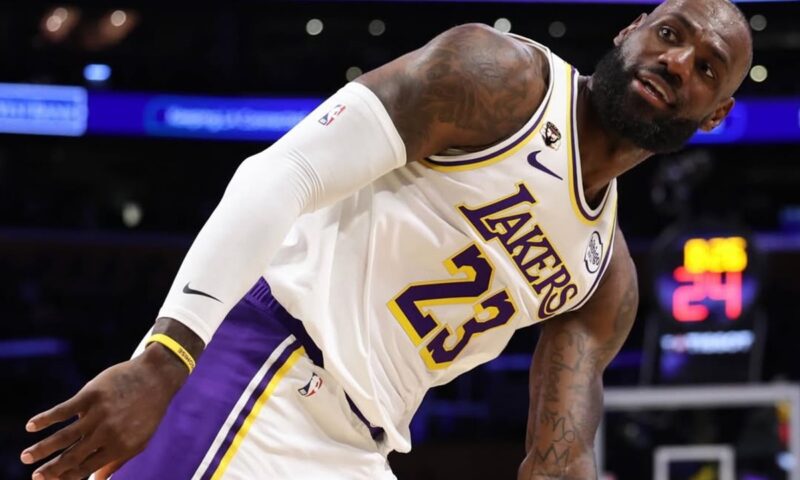 LeBron James a depășit un nou record în NBA la coșuri marcate din acțiune 