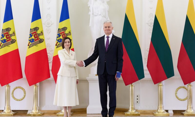 Lituania vrea Republica Moldova în Uniunea Europeană până în 2030. Mesaj ferm de sprijin pentru accelerarea integrării europene