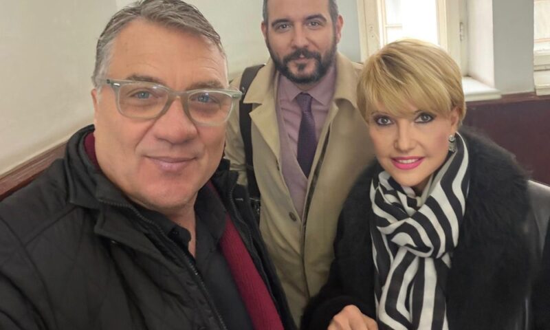 Marina Almășan, cu noul partener la procesul cu Georgică Cornu: A ținut să mă însoțească