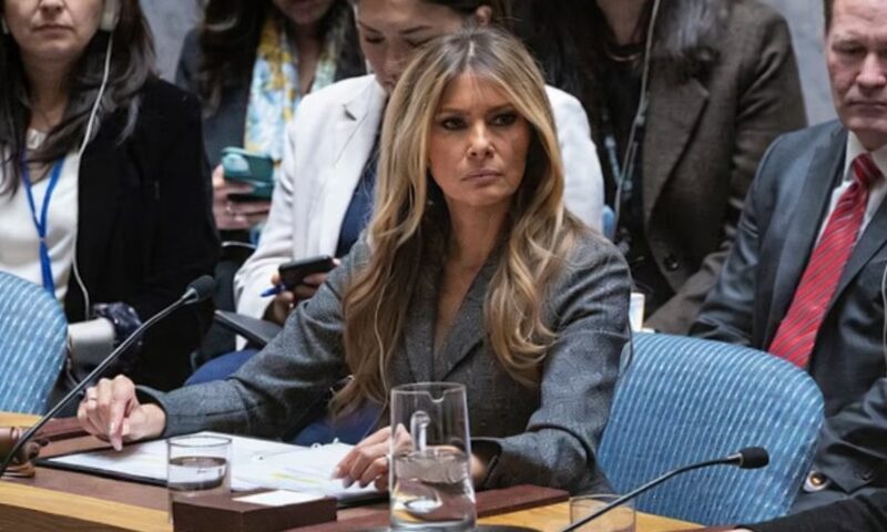 Consiliului de Securitate al ONU, privind copiii afectați de conflicte armate, prezidat de Melania Trump