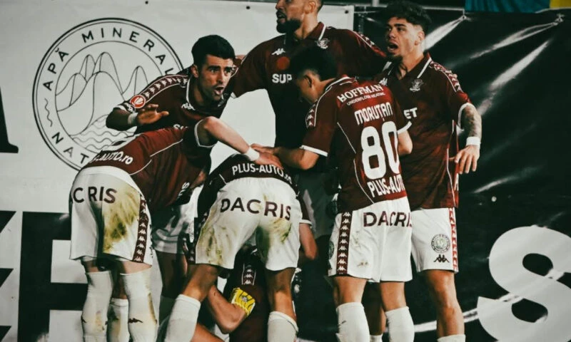 Rapid a învins pe Dinamo și este noul lider al SuperLigii