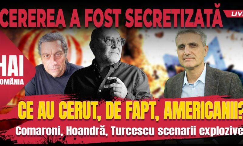 Ce au cerut, de fapt, americanii? Hai live cu Turcescu