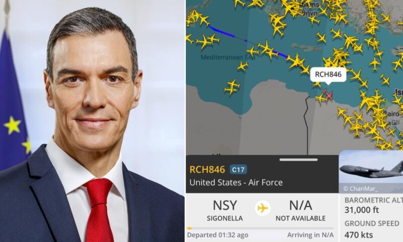 Sánchez, prins cu minciuna. Avioanele și radarele spun una, declarațiile oficiale spun alta. Cazul RCH846