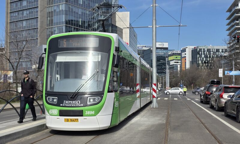 Circulația tramvaiului 5, reluată după doi ani de pauză. Traseul a fost modificat