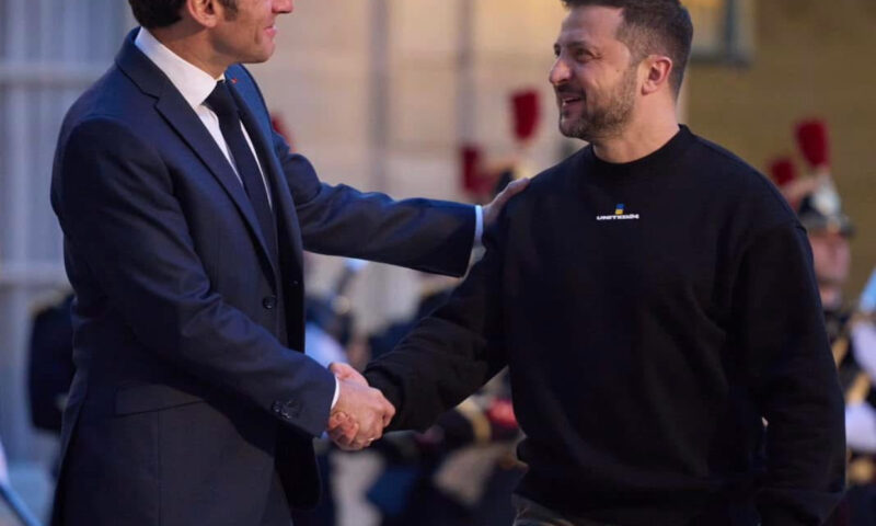 Macron și Zelenski, o nouă întâlnire la Palatul Élysée: Ucraina rămâne prioritatea Occidentului