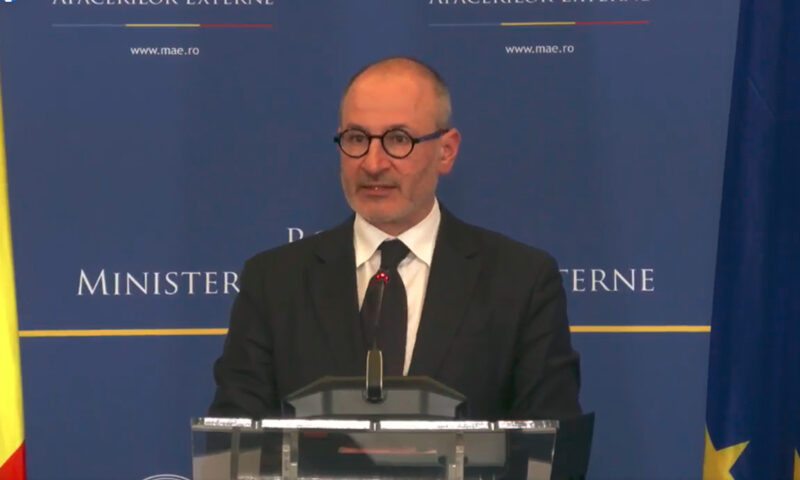 MAE a întrerupt transmisia live a conferinței de presă de vineri când a ajuns la întrebărilor jurnaliștilor