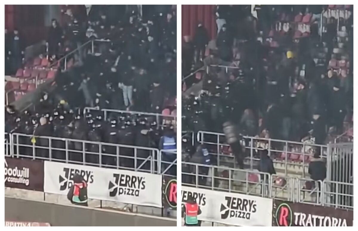 Lider al galeriei Petrolul, vizat într-un dosar penal după incidentele de la derby-ul cu Rapid