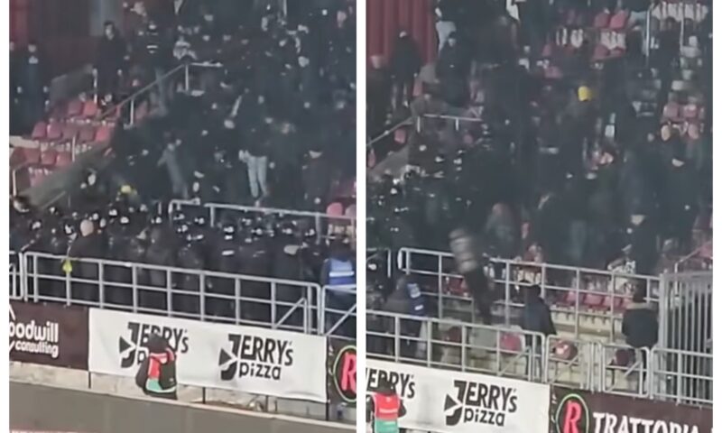 Lider al galeriei Petrolul, vizat într-un dosar penal după incidentele de la derby-ul cu Rapid