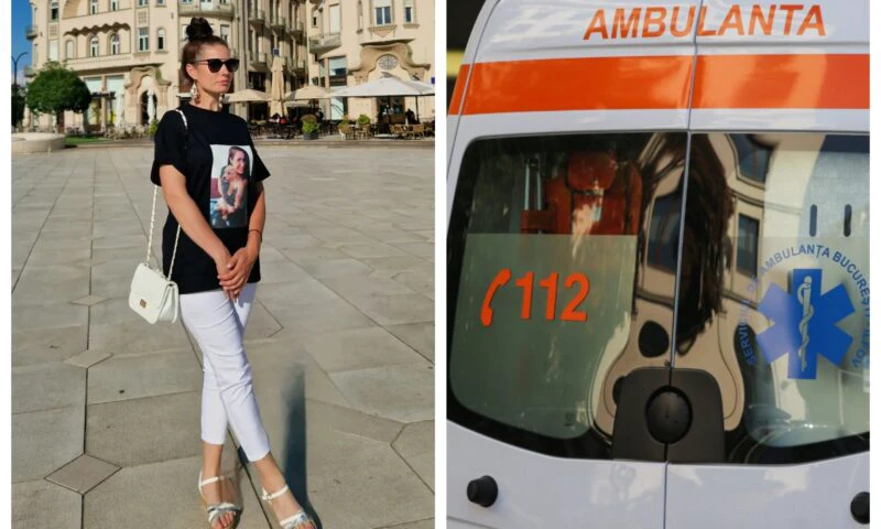 Daniela Ploia a fost găsită inconștientă pe stradă. Ar fi suferit un AVC