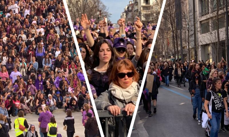 Proteste în Europa, de Ziua Internațională a Femeii. Mii de persoane au cerut egalitate de gen și combaterea violenței