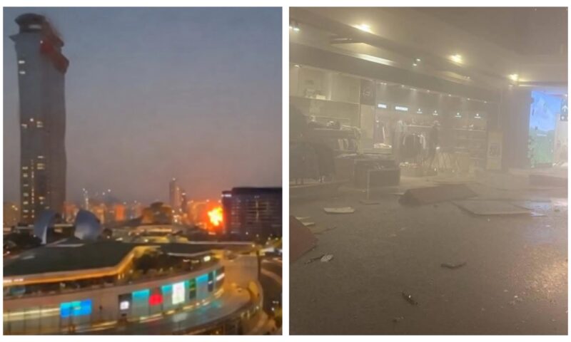 Cum au trăit turiștii din Dubai și Doha momentele în care dronele au explodat lângă hoteluri