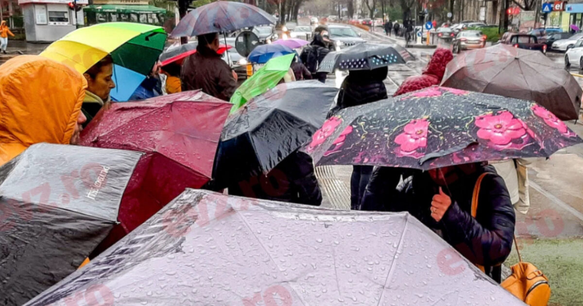 Prognoza meteo, 21 martie. Weekend-ul începe cu ploi, lapoviță și ninsoare. Când se mai încălzește