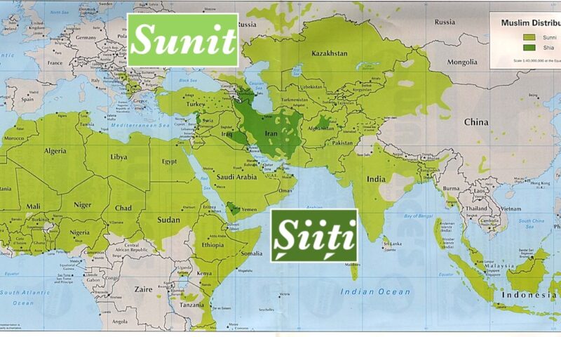 Marea Schismă a Islamului. Diferențele dintre suniți (Arabia Saudită, Turcia) și șiiți (Iran)